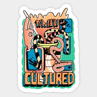 Cultured Milk Drink Sticker